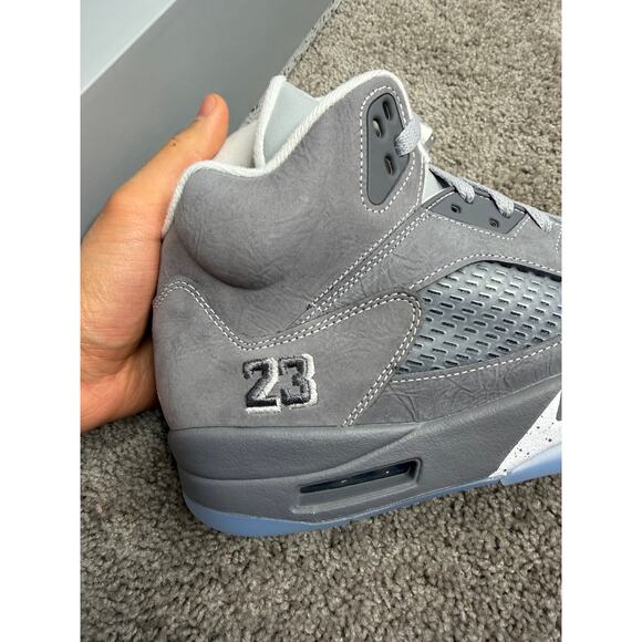 Air Jordan 5 Retro Wolf Grey Shoes Size 11 main image 4